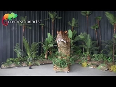 Ζωή - μεγέθους ιουρασικό παγκόσμιου ηλεκτρονικό εφέ Τ Rex επικεφαλής έλεγχος αισθητήρων δεινοσαύρων υπέρυθρος