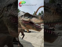 5M T Rex Jurassic Park Animatronic Θεματικό Πάρκο Δεινόσαυροι Αντίστοιχος ήχος