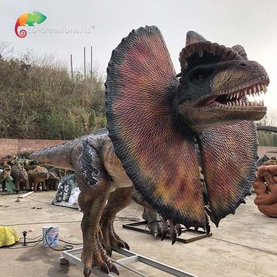Αγορά Ζωή εργοστασίων ηλεκτρονικό εφέ Dilophosaurus - δεινόσαυρος Dilophosaurus Animatonic λούνα παρκ μεγέθους online manufacture