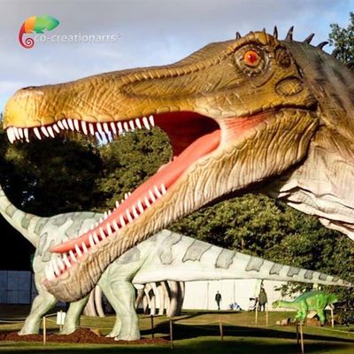 Αγορά Playground Infrared sensor Life Size Animatronic Dinosaurs Realistic Spinosaurus 12m online manufacture