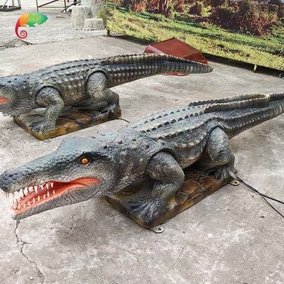 Αγορά Water Resistant Animatronic Crocodile Customized Simulation Animals online manufacture
