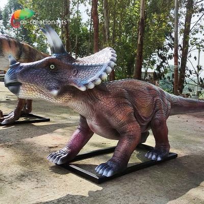 Αγορά Υπαίθρια απωθητική ουσία νερού Triceratops δεινοσαύρων ηλεκτρονικό εφέ φίμπεργκλας παιδικών χαρών online manufacture