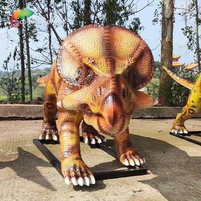 Αγορά Ρητίνης Protoceratops μεγάλη ομαλή επιφάνεια δεινοσαύρων αγαλμάτων φίμπεργκλας ζωική online manufacture