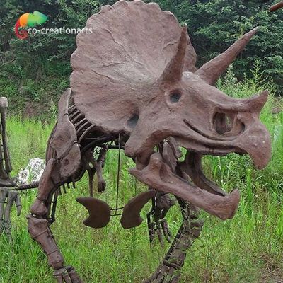 Σκελετός Triceratops δεινοσαύρων οδικών διακοσμήσεων