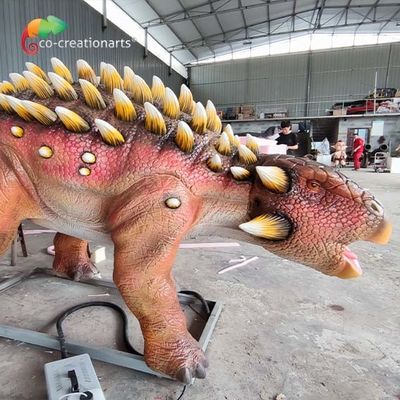Αγορά ζωή 6m - πρότυπο δεινοσαύρων Ankylosaurus φωτισμού Sunproof ηλεκτρονικό εφέ μεγέθους για την υπαίθρια έκθεση online manufacture