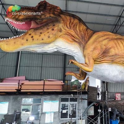 18m γιγαντιαίο πρότυπο δεινοσαύρων τ-Rex ηλεκτρονικό εφέ αδιάβροχο για την υπαίθρια έκθεση