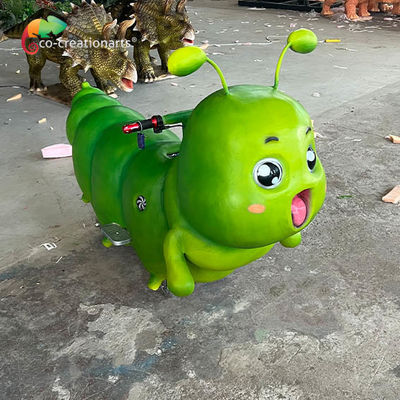 Πάρκο διασκέδασης Caterpillar Scooter Πλατόπεδο Εξοπλισμός Πραγματική βόλτα καρτούν
