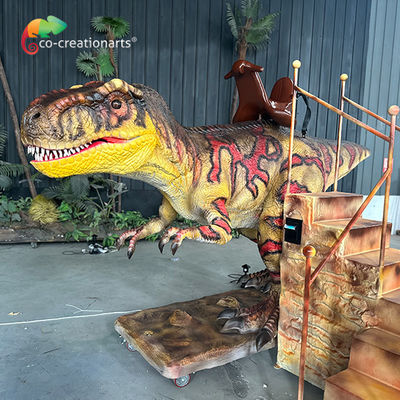 Ζωτικό μέγεθος Animatronic T-Rex εξοπλισμός απομάκρυνσης δεινόσαυρος παιδική χαρά για παιδιά