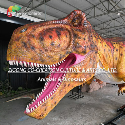 Γίγαντες 18 μέτρων T-Rex Animatronic δεινόσαυροι για διακόσμηση θεματικού πάρκου