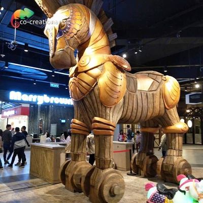Καλή τιμή. Θεματικό πάρκο Custom Made Animatronics Τροειδές μοντέλο σε απευθείας σύνδεση