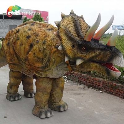 Καλή τιμή. Δύο ενήλικο Triceratops κοστούμι δεινοσαύρων σε απευθείας σύνδεση