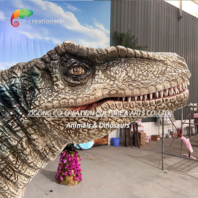Ρεαλιστικό Ανιματρονικό Δεινόσαυρος Velociraptor: Δυναμικό Έκθεμα Μουσείου με Ζωντανή Κίνηση & Λεπτομερές Δέρμα για Εμβυθιστική Εκπαίδευση